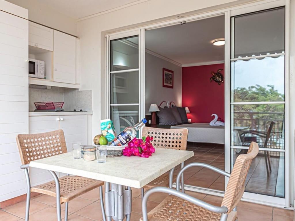 Studio Village Vacances,Vue Mer, Plage A 30M ,Wifi A Sainte Anne Buitenkant foto