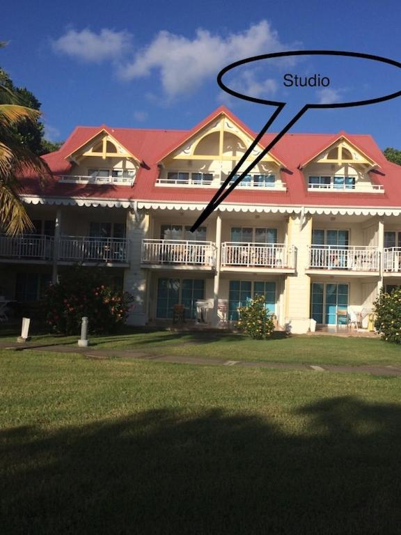 Studio Village Vacances,Vue Mer, Plage A 30M ,Wifi A Sainte Anne Buitenkant foto