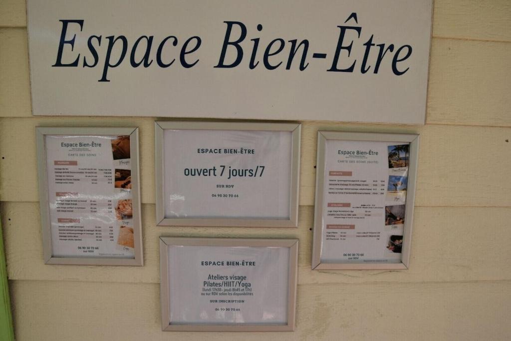 Studio Village Vacances,Vue Mer, Plage A 30M ,Wifi A Sainte Anne Buitenkant foto