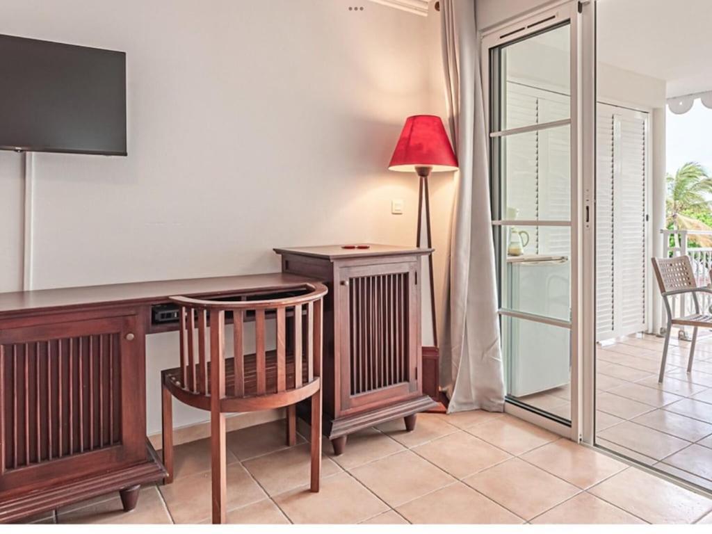 Studio Village Vacances,Vue Mer, Plage A 30M ,Wifi A Sainte Anne Buitenkant foto